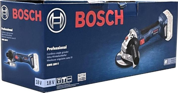Productafbeelding Bosch Professional GWS 18V-7 (125 mm)