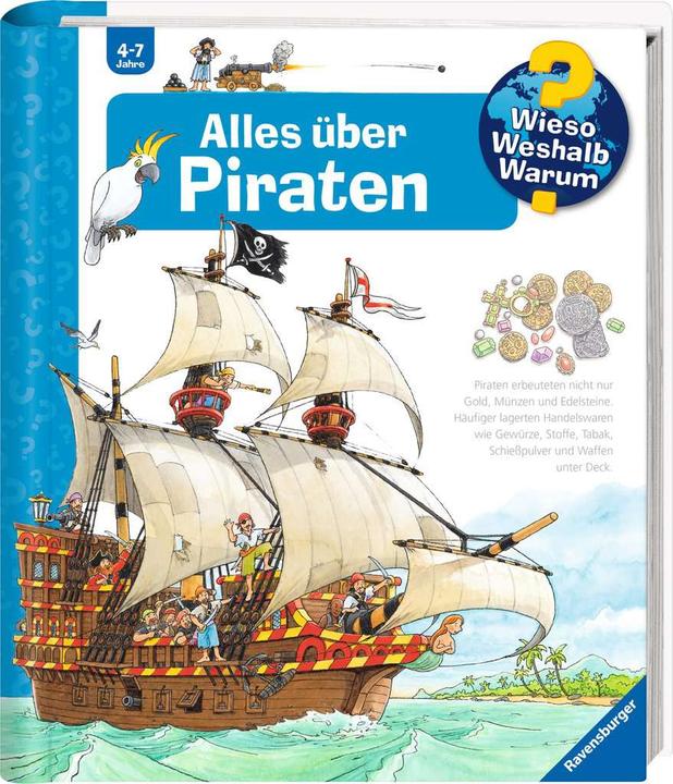Immagine prodotto Ravensburger Alles über Piraten (Tedesco, Peter Nieländer, Andrea Erne, 2012)