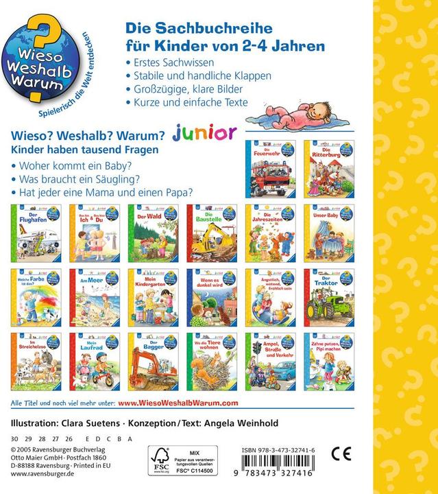 Immagine prodotto Ravensburger Unser Baby (Tedesco, Angela Weinhold, Clara Suetens, 2015)