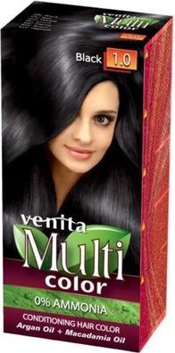 Venita Multicolor Hair Dye 1.0ack 100Ml (1.0 Czerń)