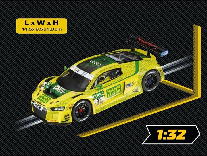 Actual product image Carrera 20027703 Evolution Car Audi R8 LMS GT3 MANN-FILTER Land Motorsport, No.