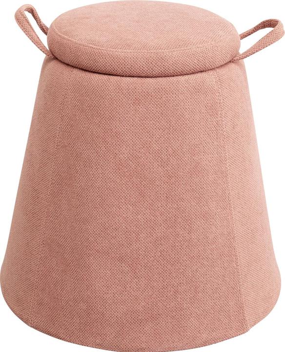 Kare Design Hocker Thimble Pink Ø51cm