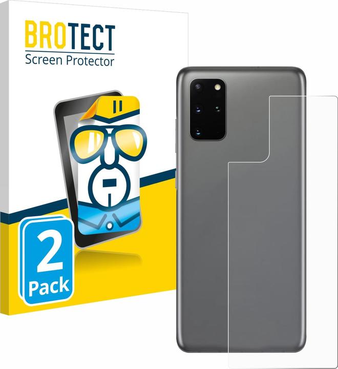 Actual product image BROTECT Screen Protector Clear (2 Piece, Samsung Galaxy S20+)