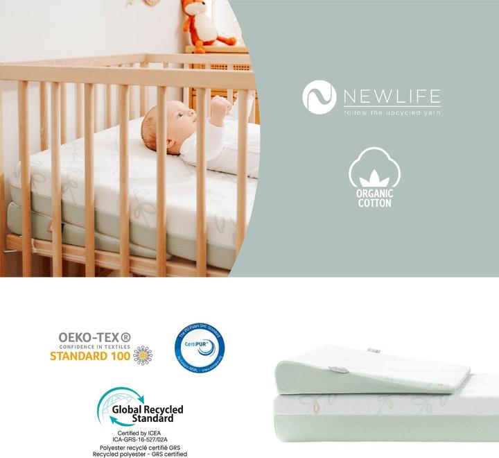 Produktbild Babymoov Keilkissen Cosymat Antibacterial (60 x 35 x 7 cm)