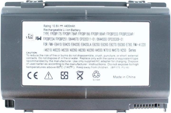 Immagine prodotto AGI 45419 - Batteria - Fujitsu Siemens - Lifebook E780 (4400 mAh)