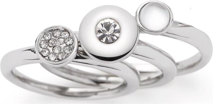 Produktbild Leonardo Fingerring Alexia 60 Edelstahl,Glas (60)