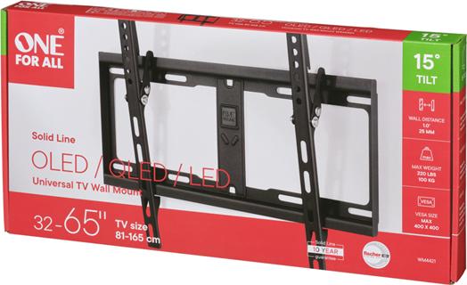 Actual product image One for All Solid WM4421 (Wall, 65", 100 kg)