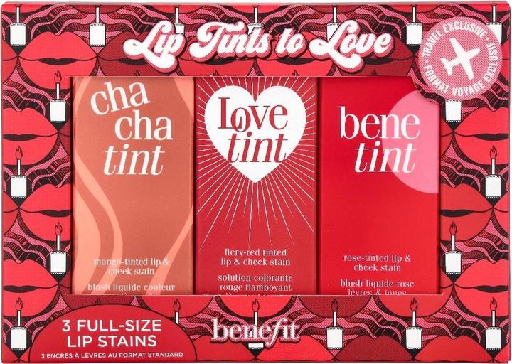 Immagine prodotto BeneFit Cosmetics Tinte labbra da amare (Oro, Rosso, Viola)