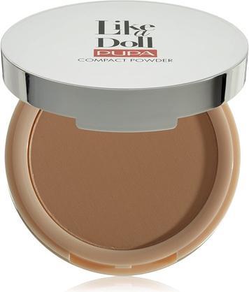Actual product image Pupa Milano Pupa - Like A Doll Nude Skin Compact Powder Spf15 Mattifying Pudding 003 10G (003 beige)