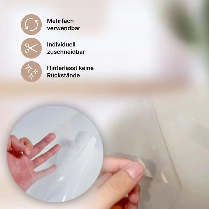 Actual product image Hermex Scratch Protection Scratch Mat Pet Care Scratch Stop Anti-Scratch Film (30 cm, Transparent)