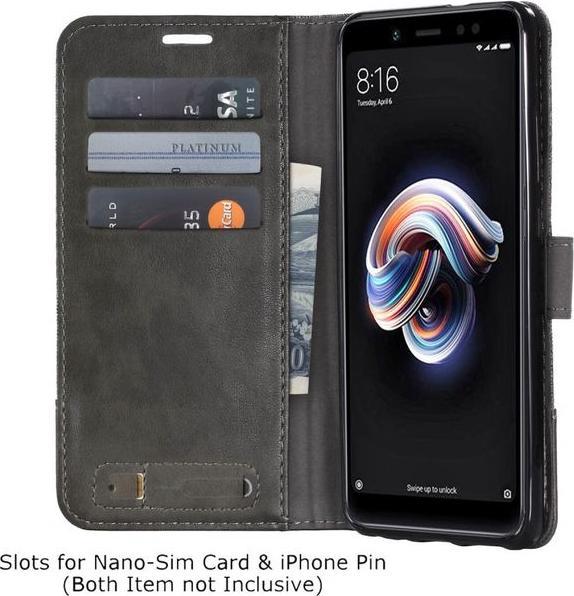 Immagine prodotto MU Classic Copertura in pelle/tessuto bicolore (Xiaomi Redmi Note 5 Pro)