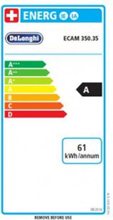 Energy Label De'Longhi Dinamica