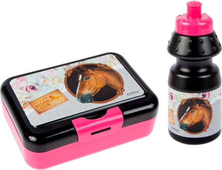 Actual product image Starpak Bread basket with water bottle horses
