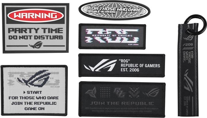 Image du produit ASUS ROG Cosmic Bomber, Bomber, Homme, Adulte, M, SML, Black, Grey (M)