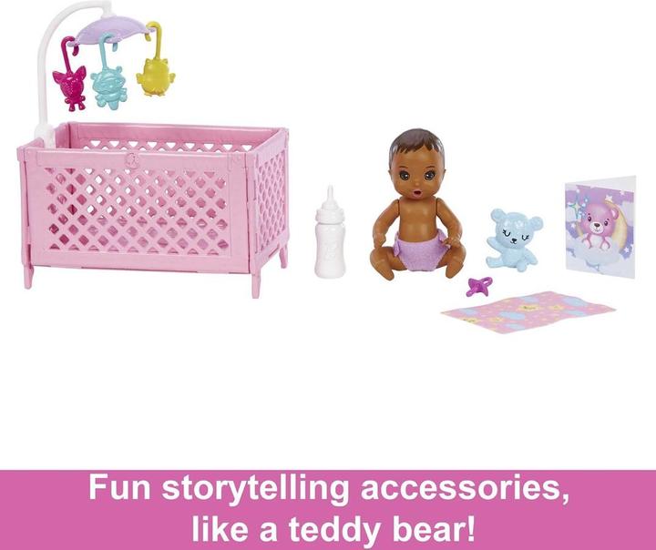 Produktbild Barbie Gitterbett Spielset