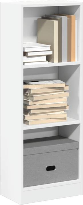 Actual product image VidaXL Bücherregal Bücherschrank Standregal Büroregal Weiss Holzwerkstoff (40 x 24 x 109 cm)