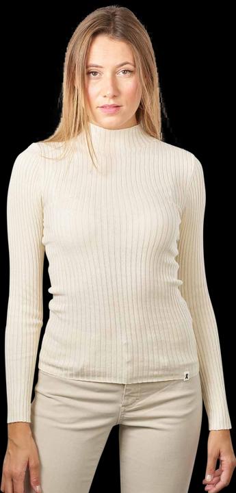 Actual product image Armedangels Alaania Pullover Stand-Up Collar Oatmilk (M)