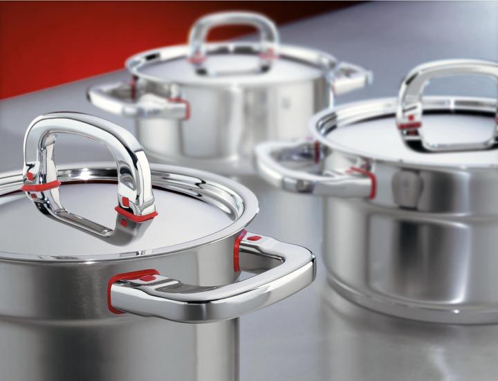 Produktbild WMF Fleischtopf PREMIUM ONE silberfarben (16 cm, Kochtopf, Edelstahl)