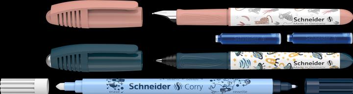 Image du produit Schneider Stylo plume et roller Rinkinys Zippi, gomme, 2 cartouches, blister (Trié, 1 x)