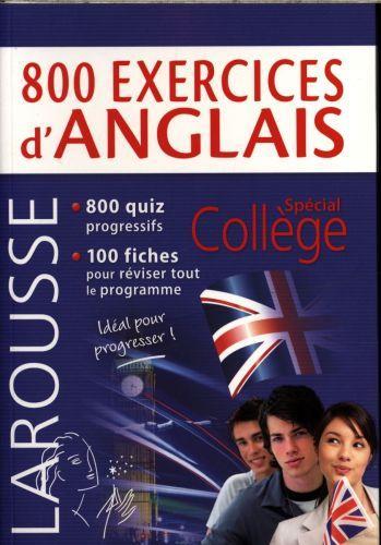 Image du produit 800 exercices d'anglais : spécial collège (Collectif, Français)