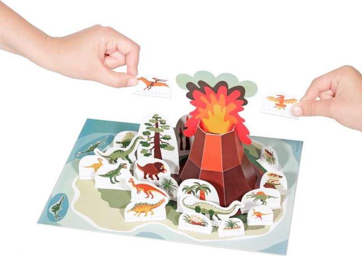 Image du produit Pukaca Ensemble de jouets en papier. L'île aux dinosaures (Allemand)