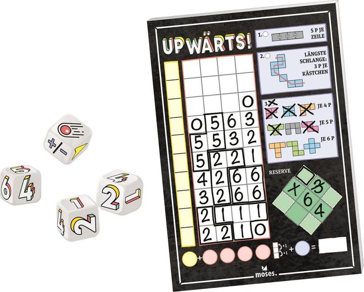 Actual product image Upwards - Who is the smartest number cruncher? (German)