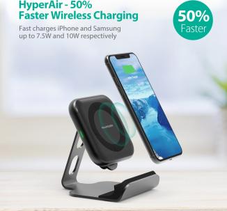 Produktbild Nenurodyta RAVPower Wireless charger with holder (RP-PC070), Black, 10W (10 W)