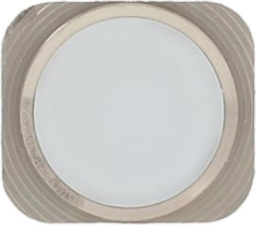 Actual product image Foxconn iPhone 5 Home Button Button iPhone 5S Look white silver (iphone 5)