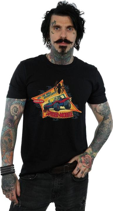 Immagine prodotto Spider-Man The Spider Mobile Maglietta Uomo (4XL)