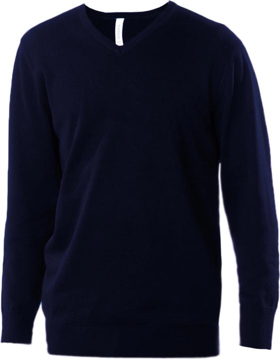 Image du produit Kariban Pull en maille fine avec encolure en V (L)