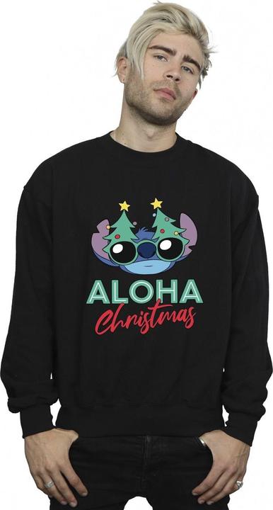 Produktbild Disney Lilo And Stitch Christmas Tree Shades Sweatshirt (S)