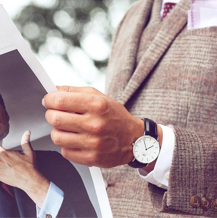 Image du produit Daniel Wellington Sheffield (Montre analogique, 40 mm)