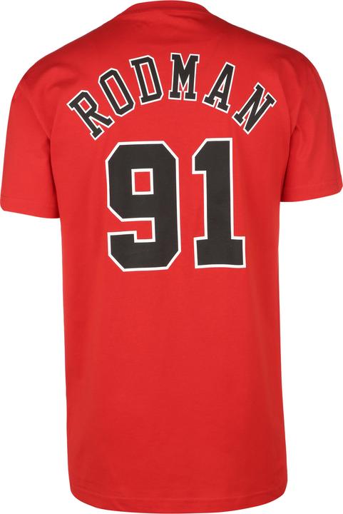 Produktbild Mitchell & Ness Chicago Bulls Dennis Rodman T-Shirt Herren (L)