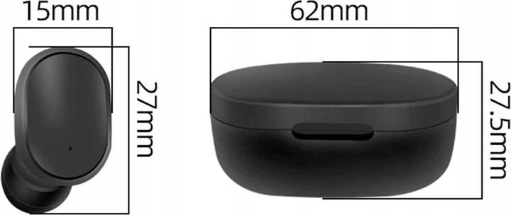 Image du produit PhoneLook Ecouteurs Bluetooth sans fil A6S incl. micro, Touch control, étui de charge avec affichage LED (ANC, Sans fil)