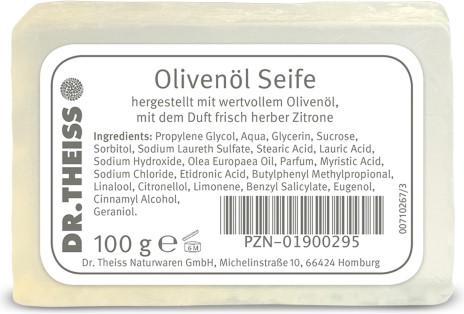 Produktbild Medipharma DR.THEISS Olivenöl Seife, 1 St. Seifenstück