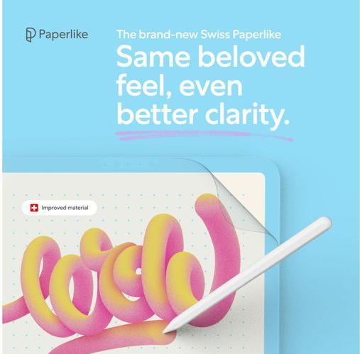 Productafbeelding Paperlike Schermbeschermer (2 Stuk, iPad 10.2 2019, iPad 10.2 (2020), IPad 10.2 (2021))