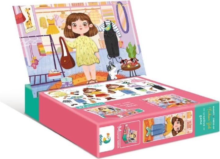 Immagine prodotto Dodo Gioco magnetico - Ragazza di moda - Vestizione - Creatività