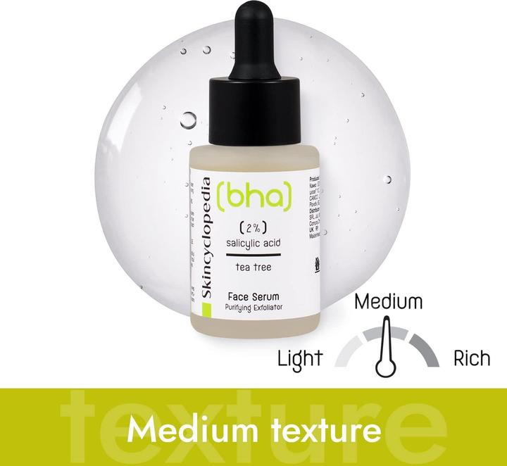 Image du produit Skincyclopedia 2% d'acide salicylique + huile de théier (30 ml)