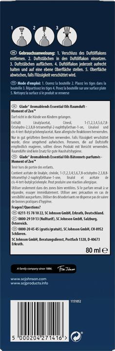 Actual product image Glade Aromablends Essential Oils Room Fragrance - Moment of Zen