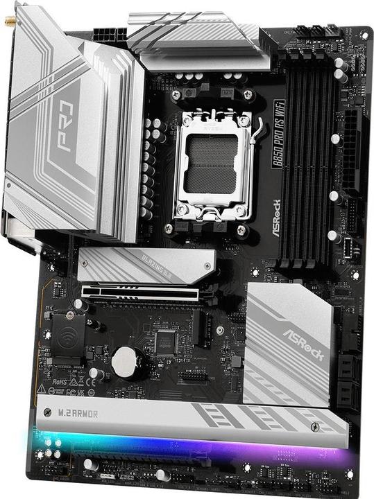 Actual product image AsRock B850 Pro RS WiFi (AM5, AMD B850, ATX)