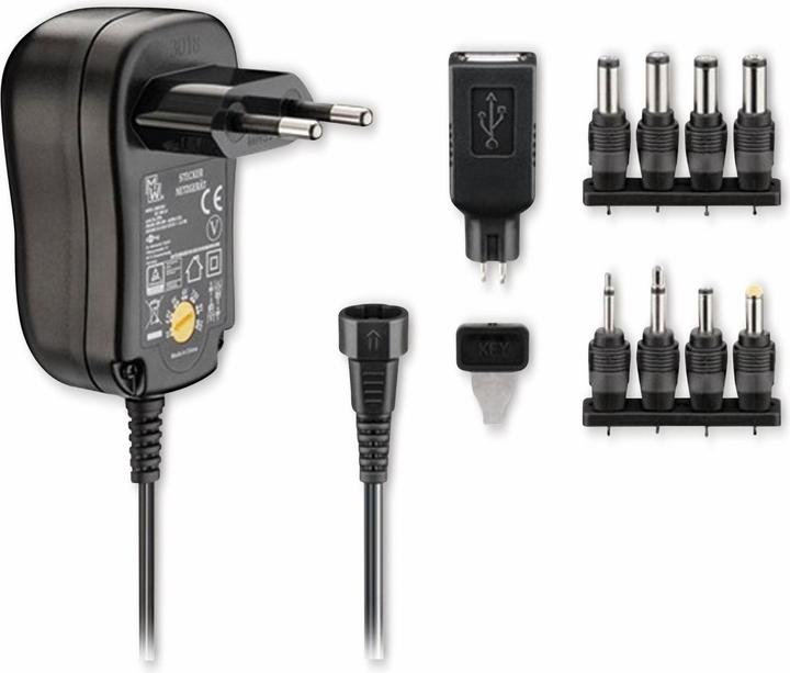 Produktbild Goobay Universal-Netzteil 3V-12V 1.0 A