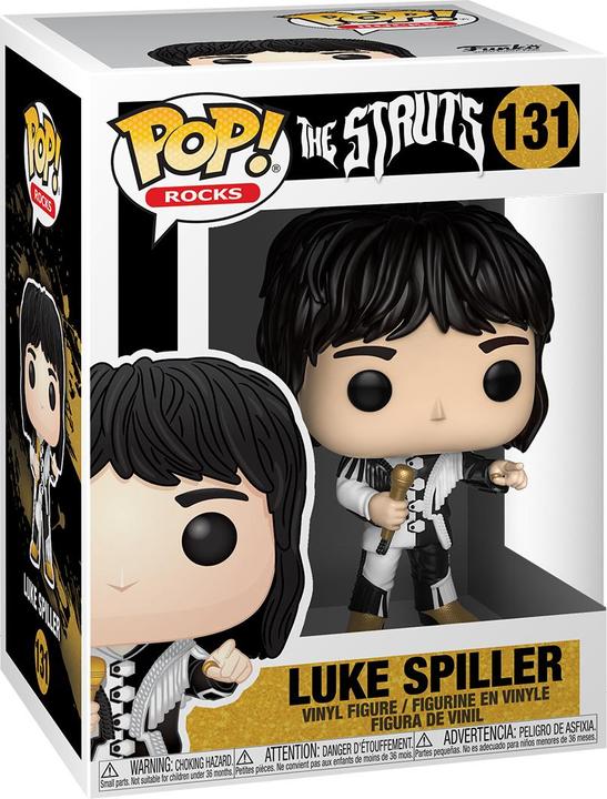 Actual product image Funko The Struts POP! rocks vinyl figure Luke Spiller 9 cm