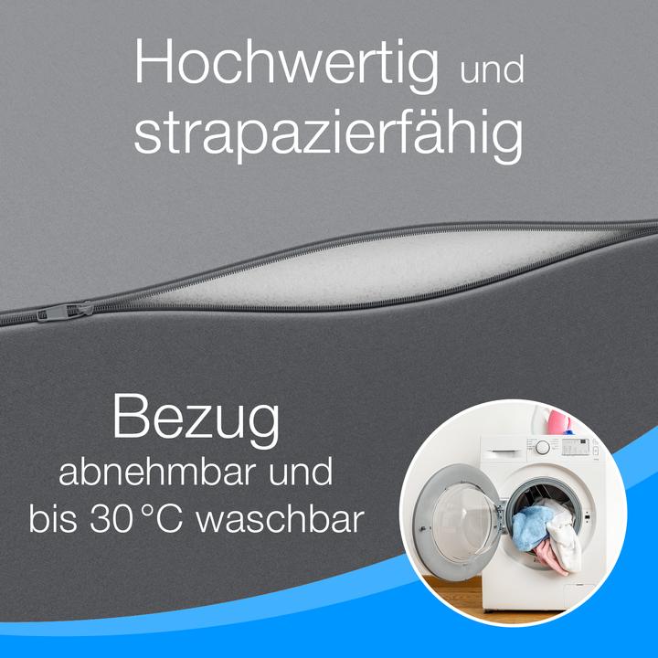 Produktbild Bestschlaf Klappmatratze, 3-teilige Faltmatratze, Reisebett, Gästematratze (120 x 195 cm, Schaumstoffkern)