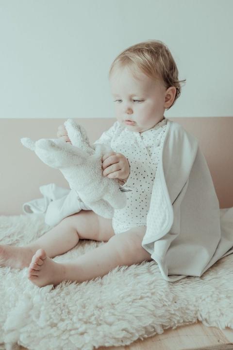 Actual product image Snoozebaby Organic cradle insert Smokey 75x100 cm (75 x 100 cm)