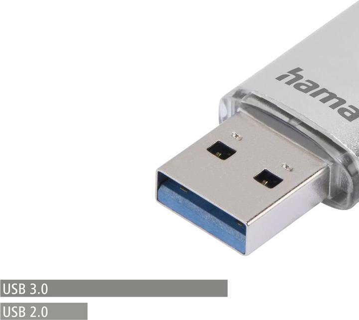Produktbild Hama C-Laeta (128 GB, USB 3.0, USB-A, USB-C)