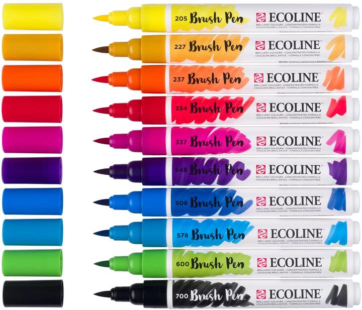 Produktbild Talens Ecoline (Mehrfarbig, 10 x)