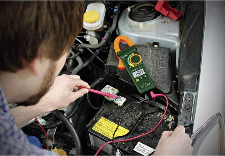 Actual product image Extech Hand multimeter, current clamp di (CAT III 600V)