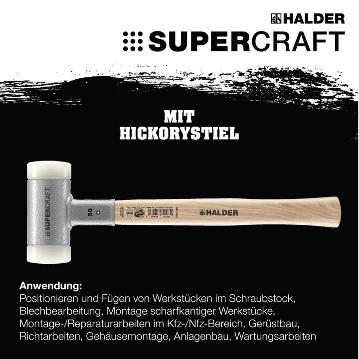 Actual product image Halder Nylon hammer (560 g)