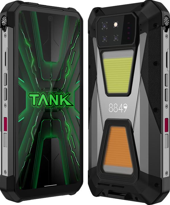 Actual product image Unihertz Tank 3S (256 GB, Grey<br/, Black, 6.79", Dual SIM, 50 Mpx, 5G)