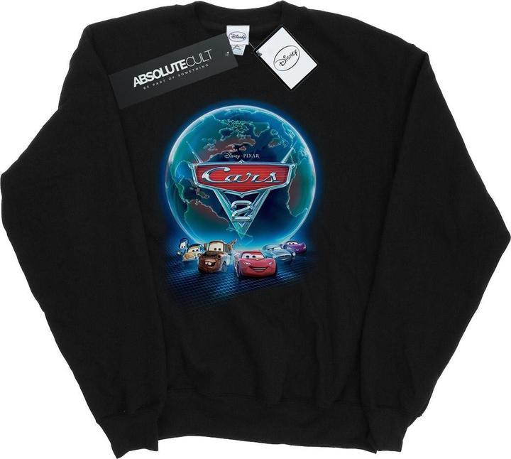 Disney Cars Globe Movie Poster Sweatshirt Mädchen